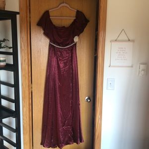 Altar’d State red satin dress
